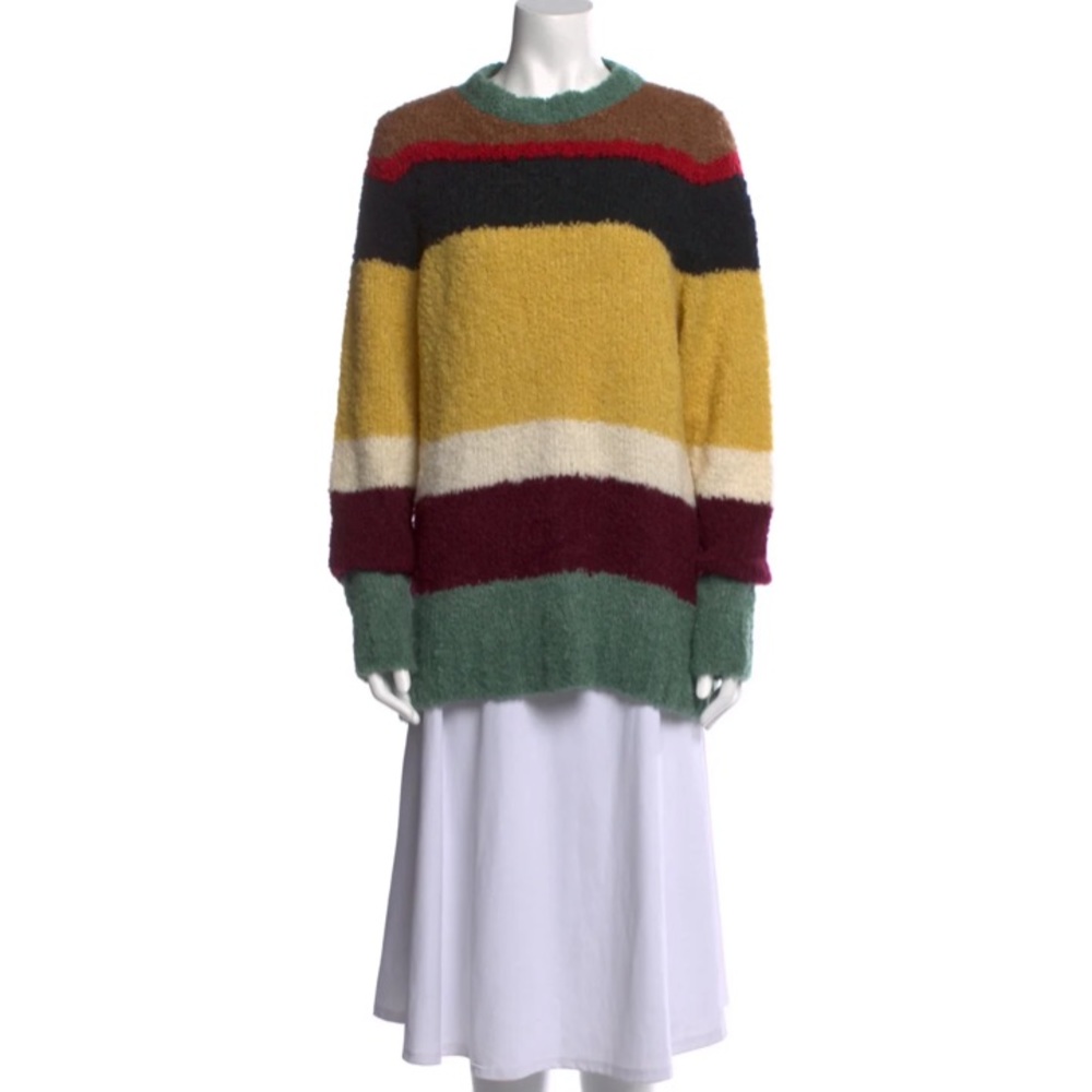 Elder Statesman Cashmere Striped Sweater
